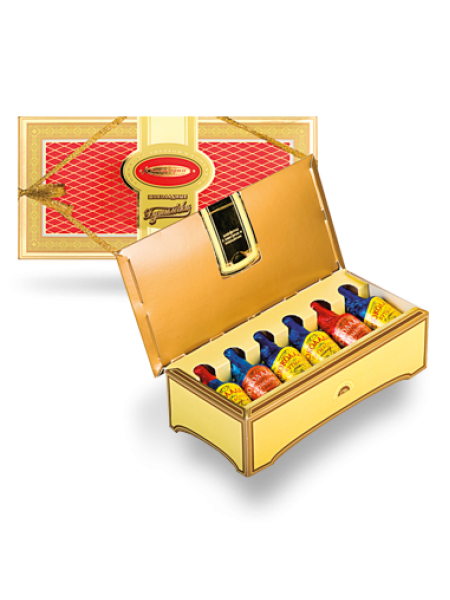 НАБОР Конфет Шоколадные Бутылочки 265г*8 Коммунарка НАБОР Конфет Шоколадные Бутылочки 265г*8 Коммунарка